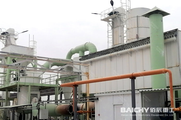 時產5-8噸礦渣磨粉生產線