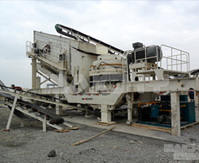 圓錐式移動破碎站